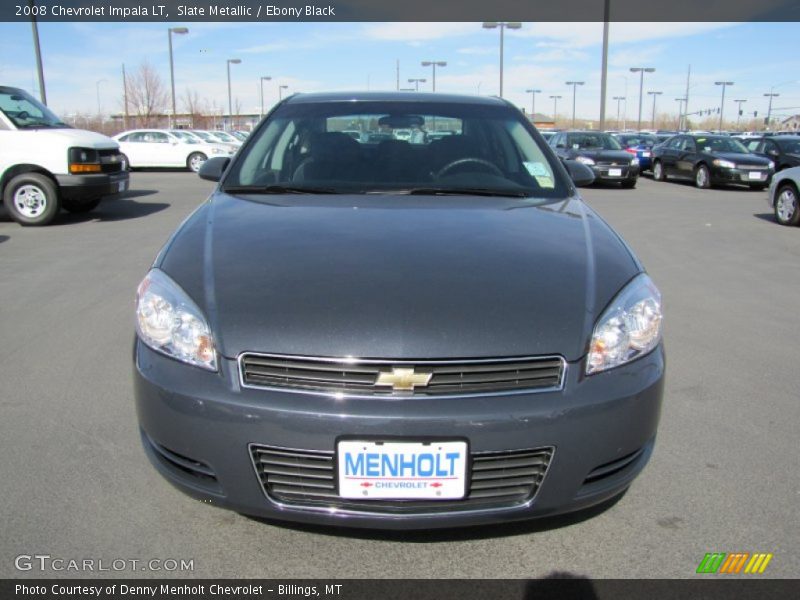 Slate Metallic / Ebony Black 2008 Chevrolet Impala LT