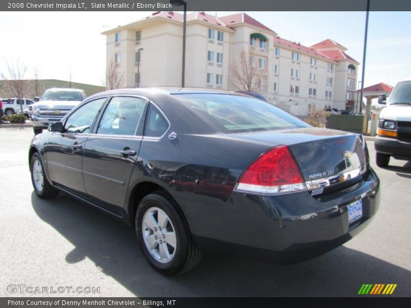 Slate Metallic / Ebony Black 2008 Chevrolet Impala LT