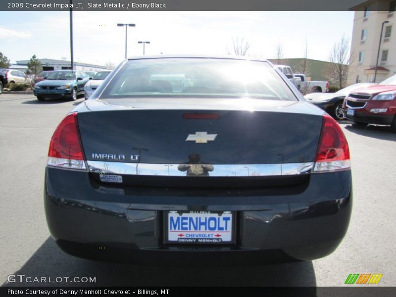 Slate Metallic / Ebony Black 2008 Chevrolet Impala LT