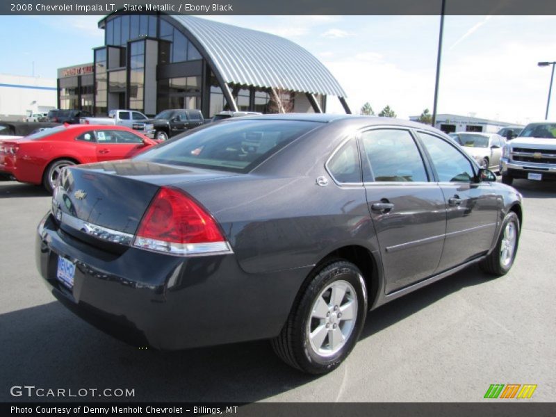 Slate Metallic / Ebony Black 2008 Chevrolet Impala LT