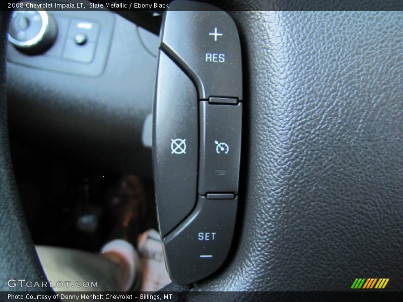 Slate Metallic / Ebony Black 2008 Chevrolet Impala LT