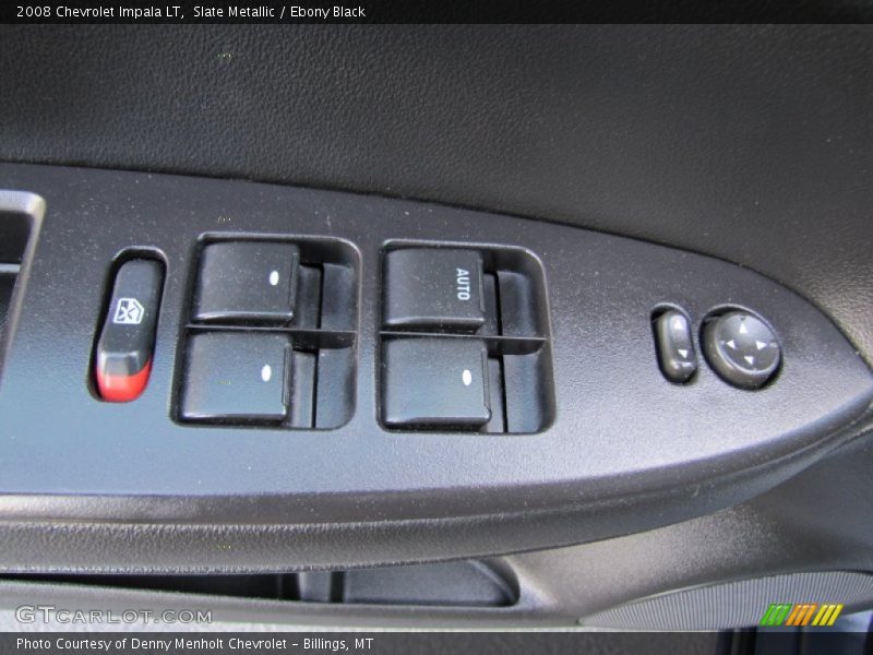 Slate Metallic / Ebony Black 2008 Chevrolet Impala LT