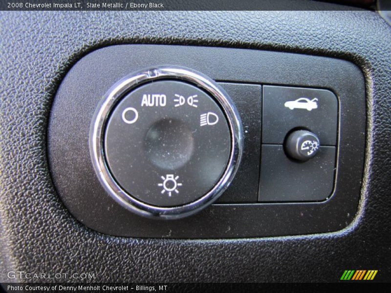 Slate Metallic / Ebony Black 2008 Chevrolet Impala LT