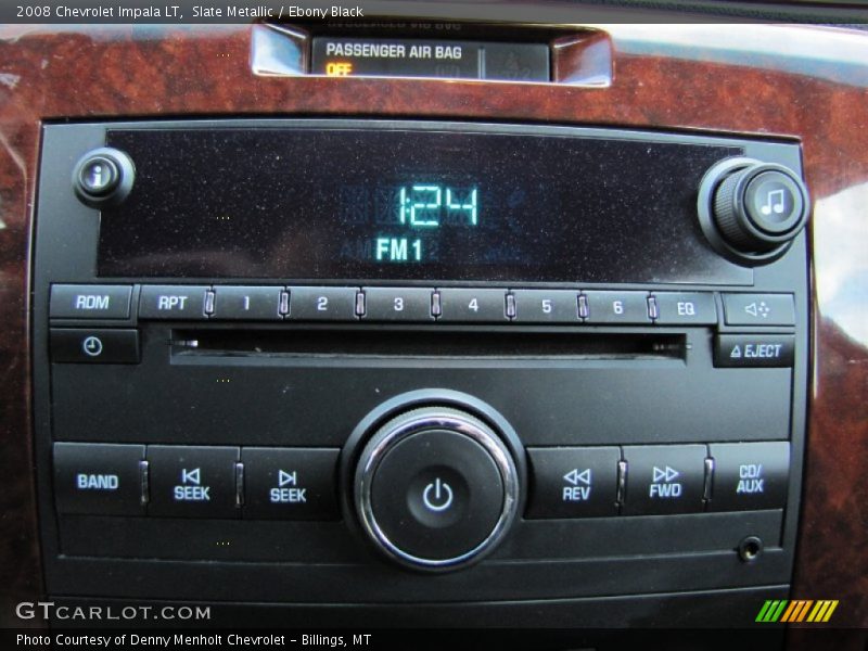 Slate Metallic / Ebony Black 2008 Chevrolet Impala LT