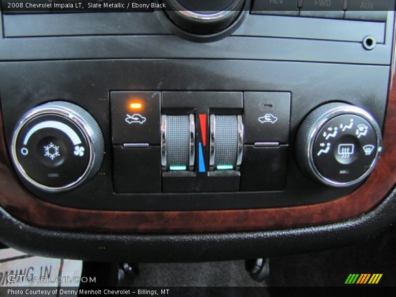 Slate Metallic / Ebony Black 2008 Chevrolet Impala LT