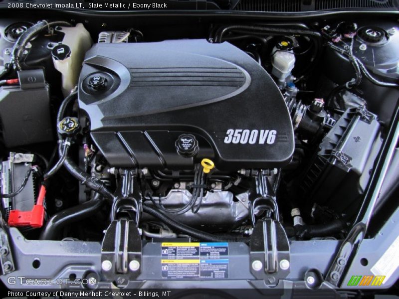 Slate Metallic / Ebony Black 2008 Chevrolet Impala LT