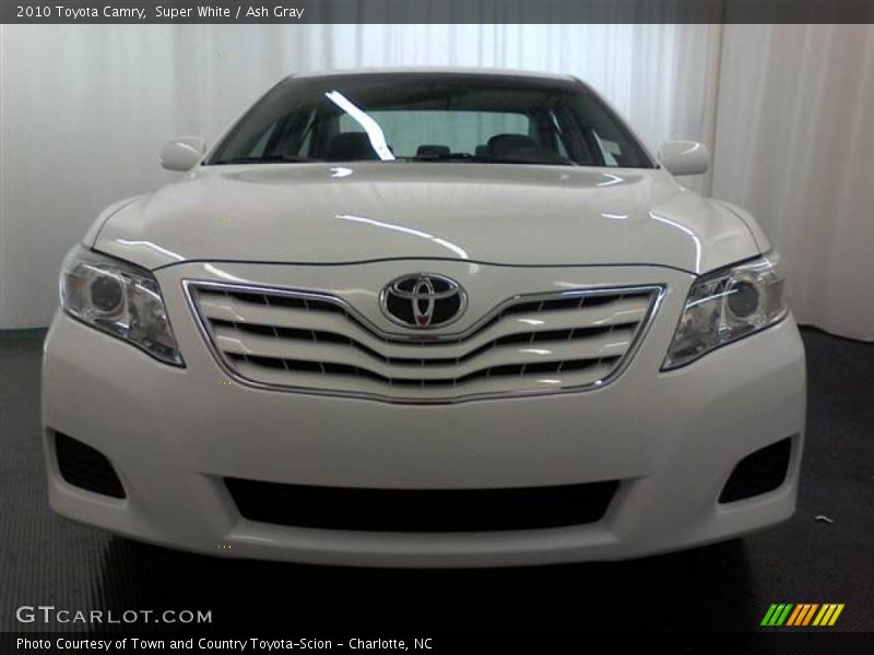 Super White / Ash Gray 2010 Toyota Camry