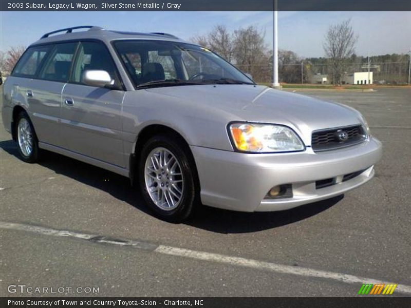 Silver Stone Metallic / Gray 2003 Subaru Legacy L Wagon