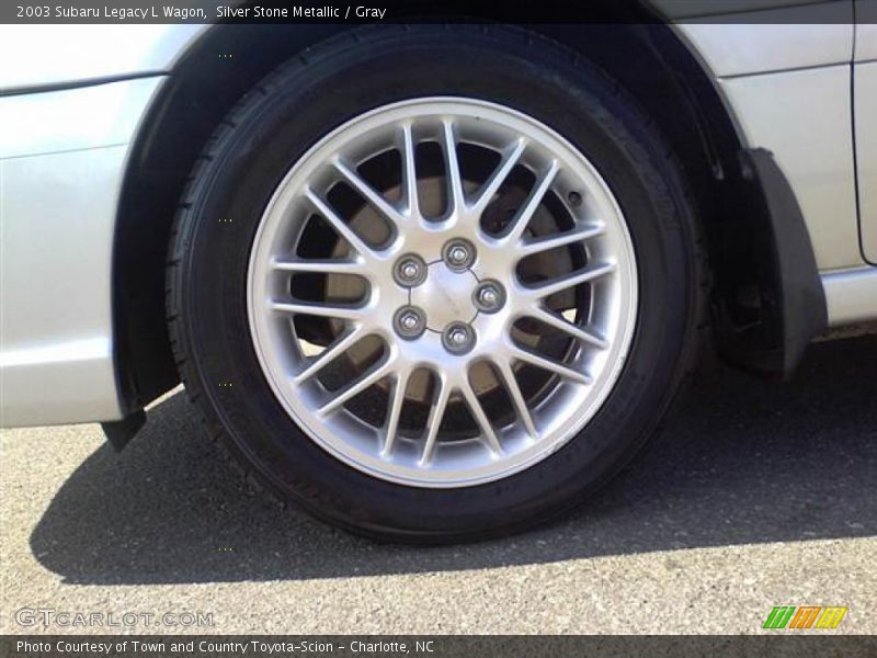 Silver Stone Metallic / Gray 2003 Subaru Legacy L Wagon