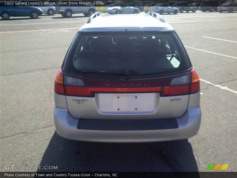 Silver Stone Metallic / Gray 2003 Subaru Legacy L Wagon