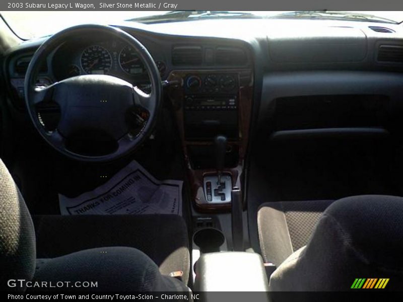 Silver Stone Metallic / Gray 2003 Subaru Legacy L Wagon