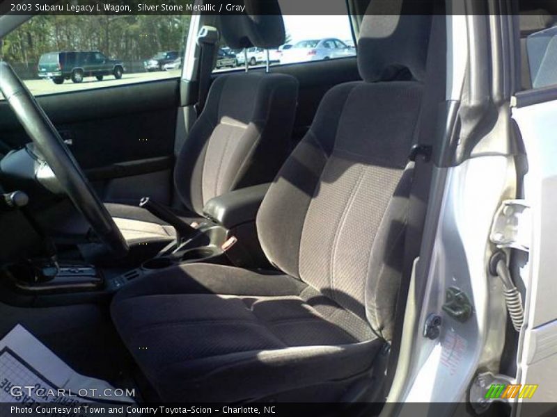 Silver Stone Metallic / Gray 2003 Subaru Legacy L Wagon