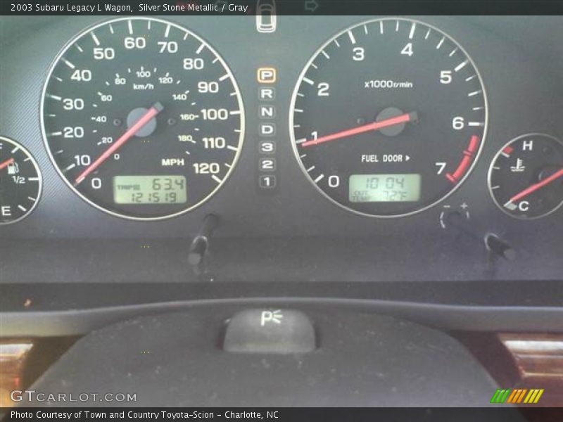 Silver Stone Metallic / Gray 2003 Subaru Legacy L Wagon