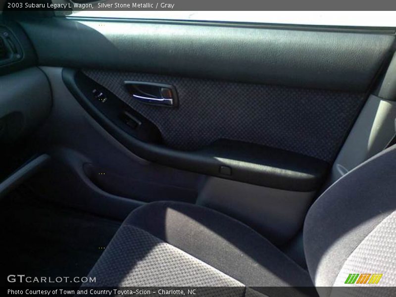 Silver Stone Metallic / Gray 2003 Subaru Legacy L Wagon