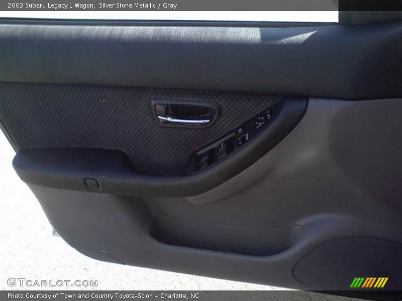 Silver Stone Metallic / Gray 2003 Subaru Legacy L Wagon