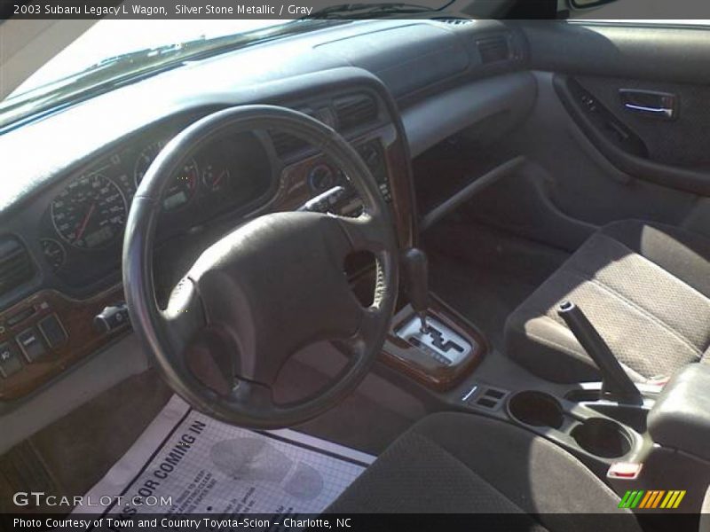 Silver Stone Metallic / Gray 2003 Subaru Legacy L Wagon