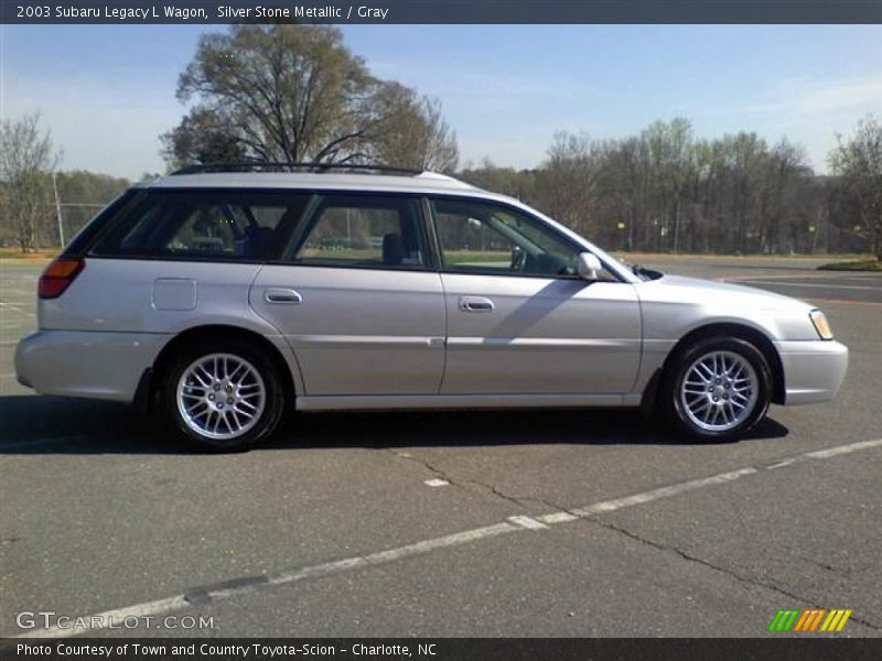 Silver Stone Metallic / Gray 2003 Subaru Legacy L Wagon