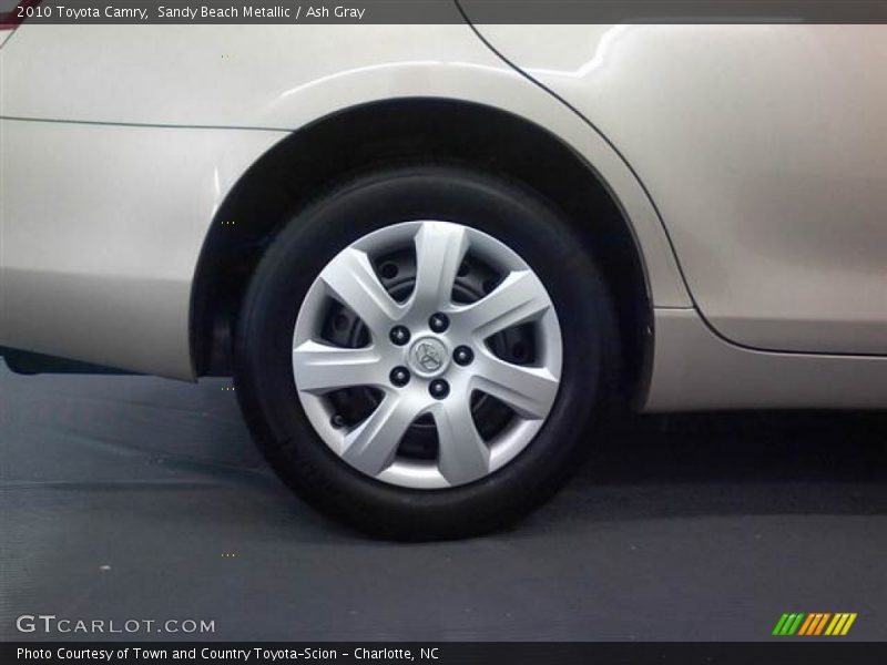 Sandy Beach Metallic / Ash Gray 2010 Toyota Camry