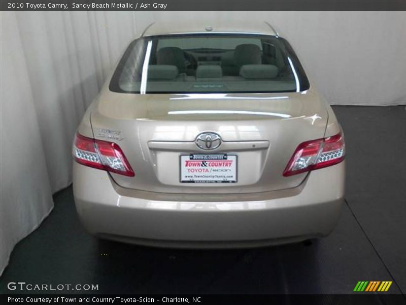 Sandy Beach Metallic / Ash Gray 2010 Toyota Camry