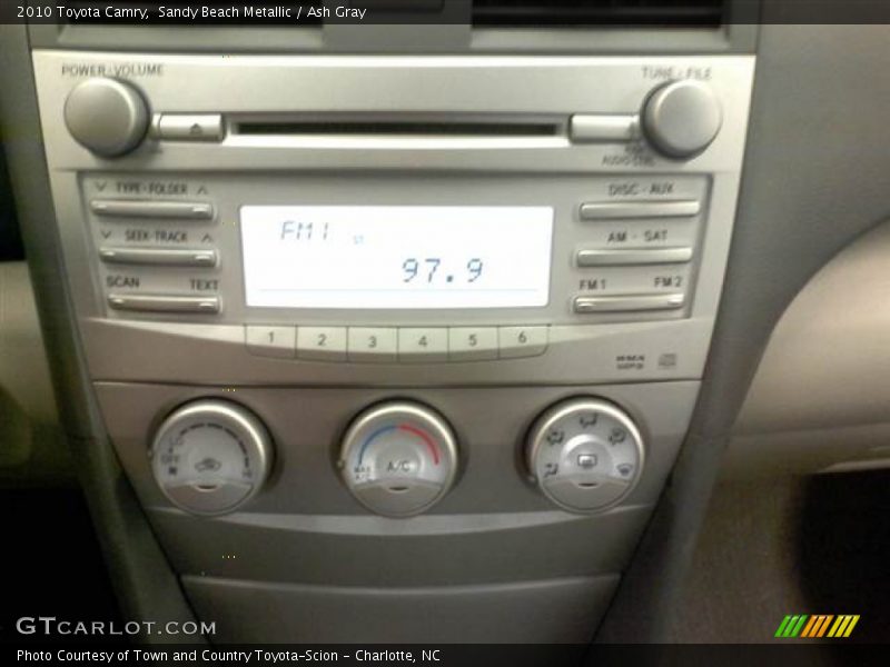Sandy Beach Metallic / Ash Gray 2010 Toyota Camry