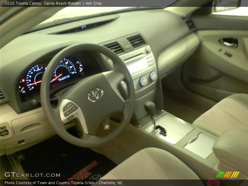 Sandy Beach Metallic / Ash Gray 2010 Toyota Camry