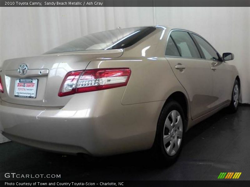 Sandy Beach Metallic / Ash Gray 2010 Toyota Camry