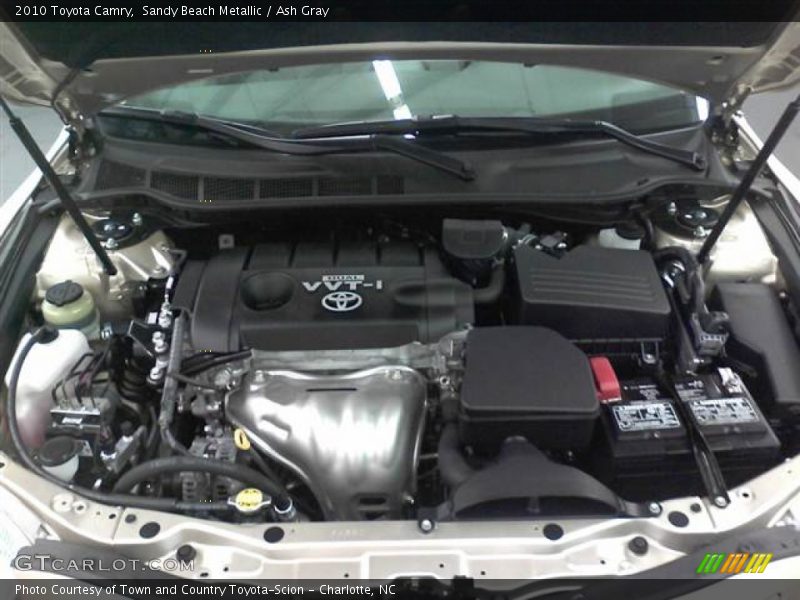 Sandy Beach Metallic / Ash Gray 2010 Toyota Camry