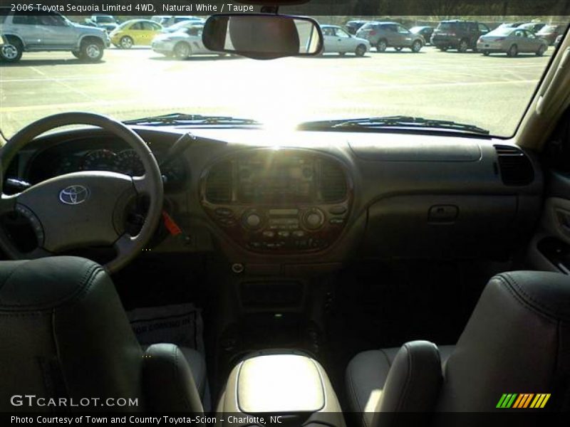 Natural White / Taupe 2006 Toyota Sequoia Limited 4WD