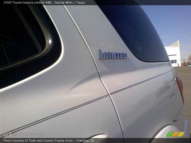Natural White / Taupe 2006 Toyota Sequoia Limited 4WD