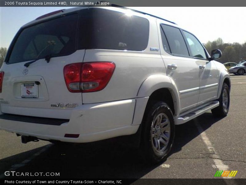 Natural White / Taupe 2006 Toyota Sequoia Limited 4WD
