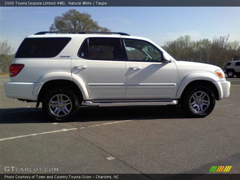 Natural White / Taupe 2006 Toyota Sequoia Limited 4WD