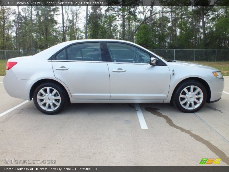 Ingot Silver Metallic / Dark Charcoal 2012 Lincoln MKZ FWD