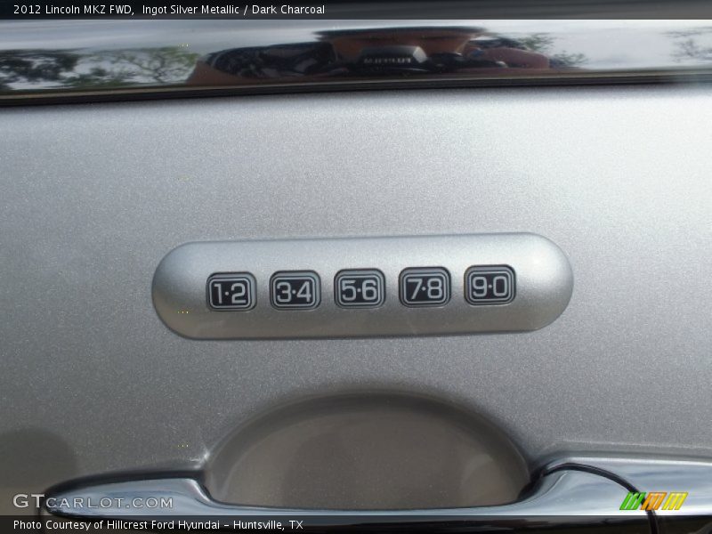 Ingot Silver Metallic / Dark Charcoal 2012 Lincoln MKZ FWD