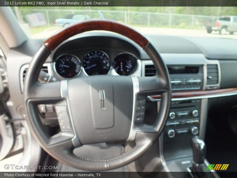 Ingot Silver Metallic / Dark Charcoal 2012 Lincoln MKZ FWD