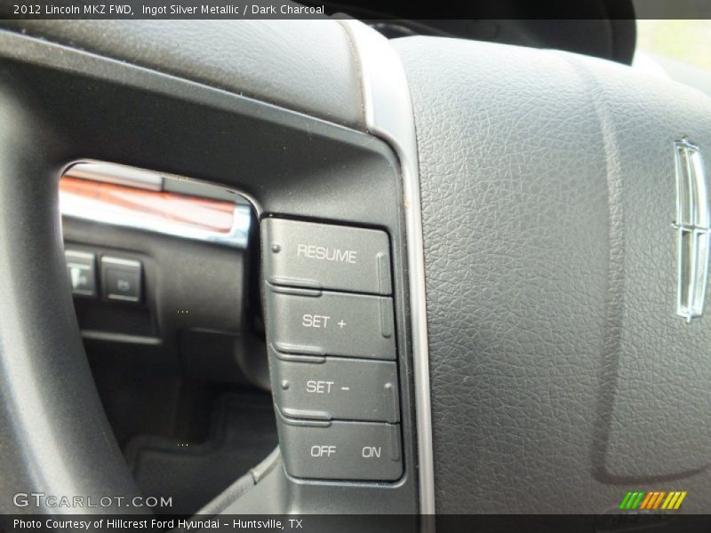 Ingot Silver Metallic / Dark Charcoal 2012 Lincoln MKZ FWD