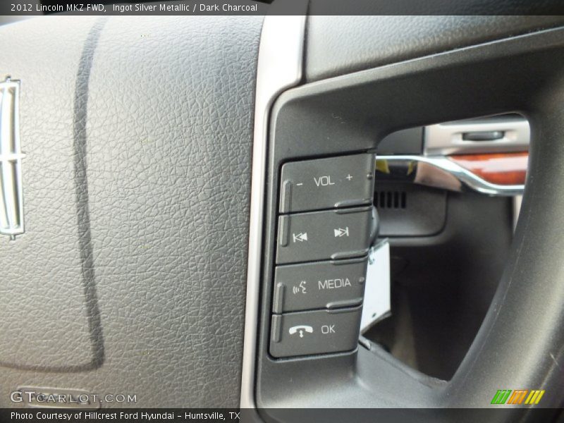 Ingot Silver Metallic / Dark Charcoal 2012 Lincoln MKZ FWD