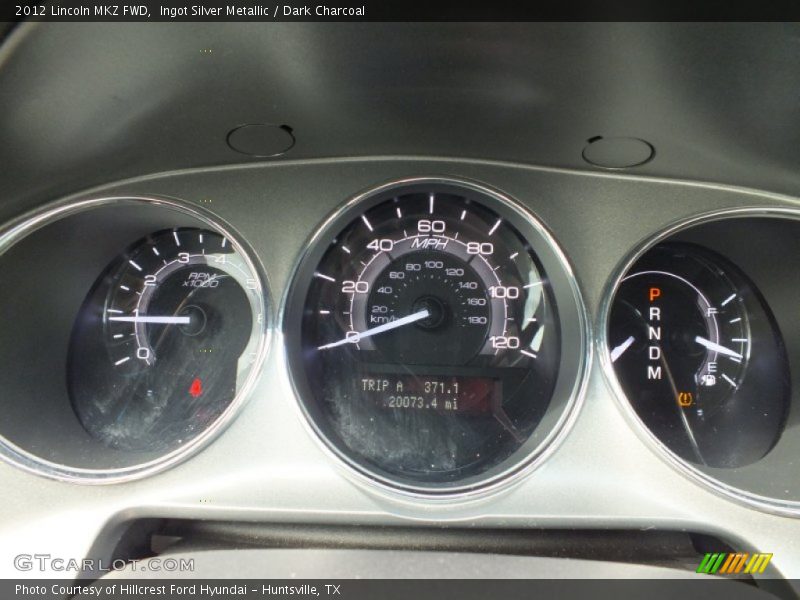 Ingot Silver Metallic / Dark Charcoal 2012 Lincoln MKZ FWD