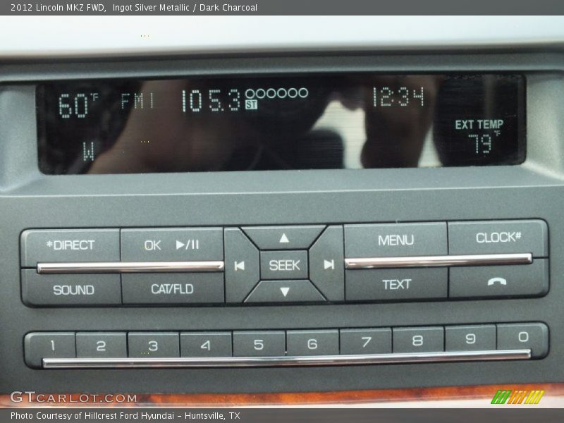 Ingot Silver Metallic / Dark Charcoal 2012 Lincoln MKZ FWD
