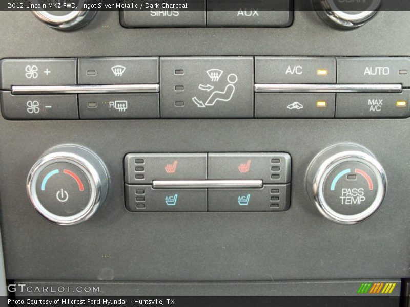 Ingot Silver Metallic / Dark Charcoal 2012 Lincoln MKZ FWD