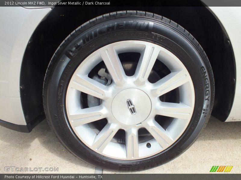 Ingot Silver Metallic / Dark Charcoal 2012 Lincoln MKZ FWD