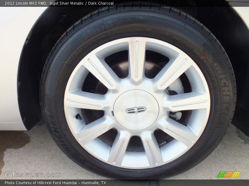 Ingot Silver Metallic / Dark Charcoal 2012 Lincoln MKZ FWD