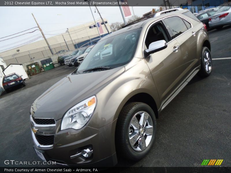 Mocha Steel Metallic / Brownstone/Jet Black 2012 Chevrolet Equinox LTZ