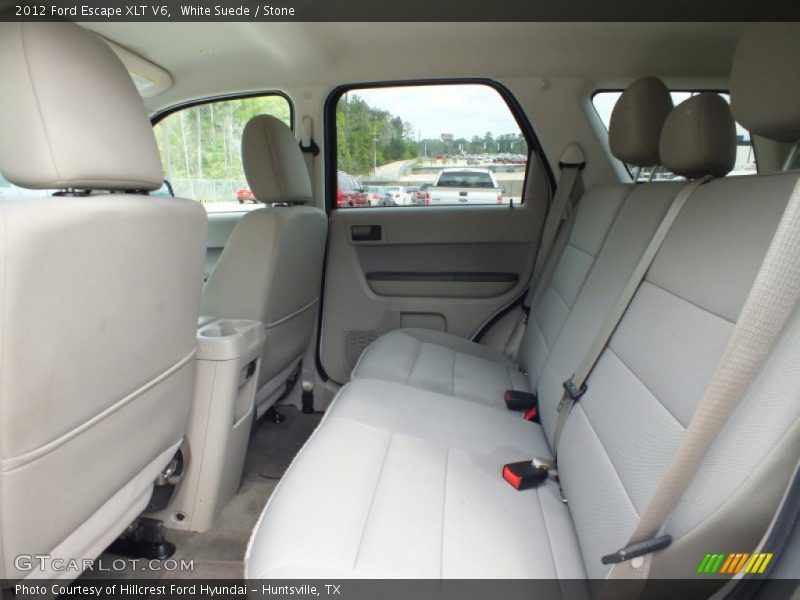 White Suede / Stone 2012 Ford Escape XLT V6