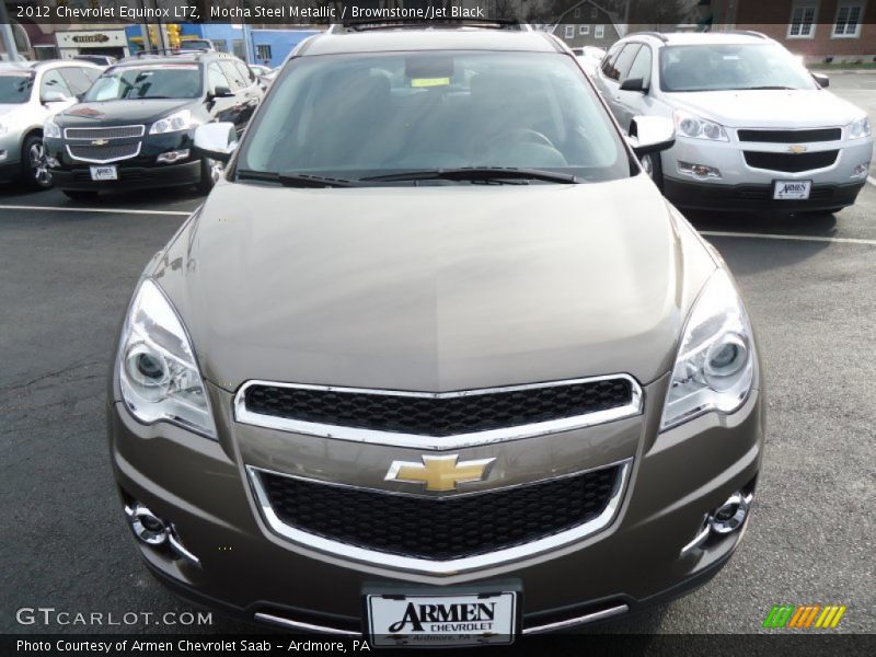 Mocha Steel Metallic / Brownstone/Jet Black 2012 Chevrolet Equinox LTZ