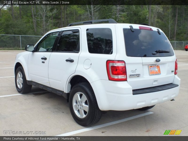 White Suede / Stone 2012 Ford Escape XLT V6