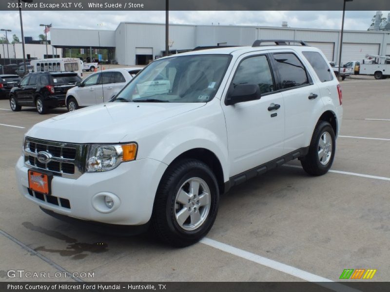 White Suede / Stone 2012 Ford Escape XLT V6