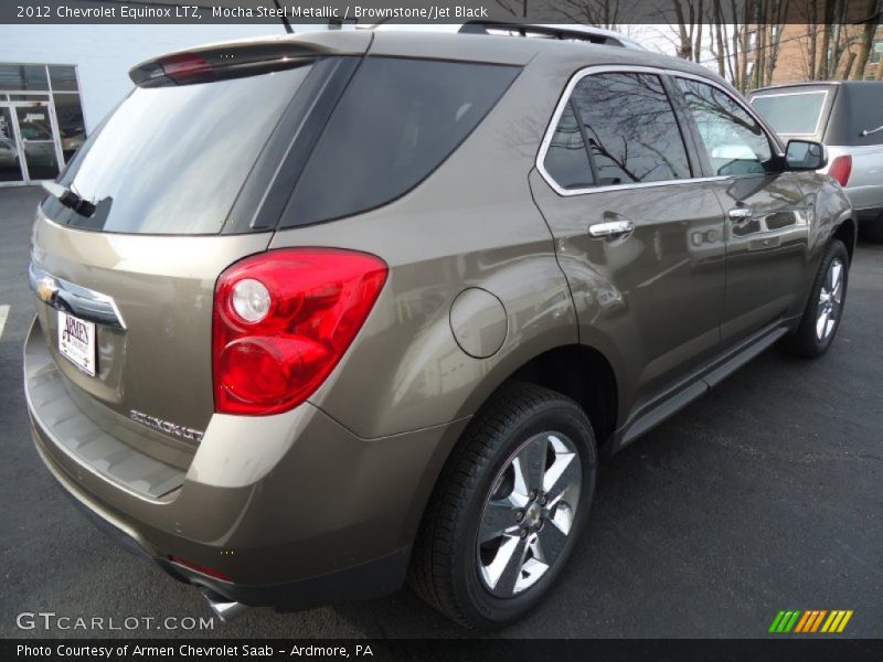 Mocha Steel Metallic / Brownstone/Jet Black 2012 Chevrolet Equinox LTZ