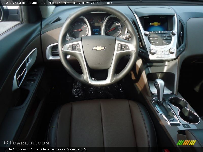 Mocha Steel Metallic / Brownstone/Jet Black 2012 Chevrolet Equinox LTZ