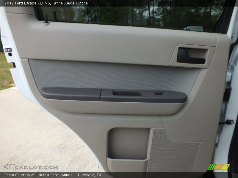 White Suede / Stone 2012 Ford Escape XLT V6
