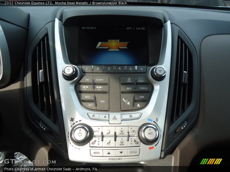 Mocha Steel Metallic / Brownstone/Jet Black 2012 Chevrolet Equinox LTZ